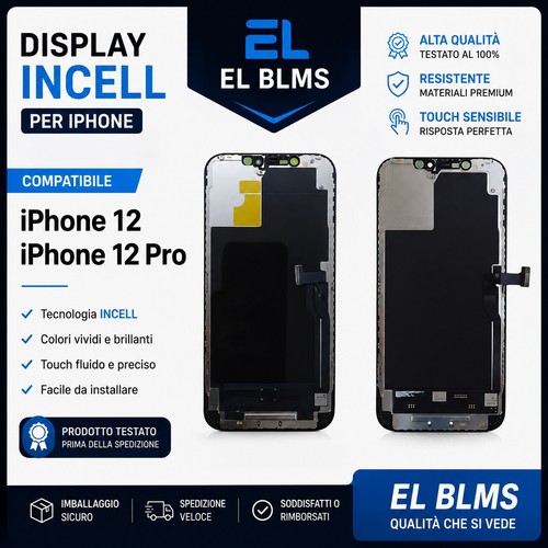 Display lcd incell nero - lcd, per